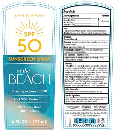 Bbw Spf50 Spray At The Beach (Bbw Spf50 Spray At The Beach Fs)